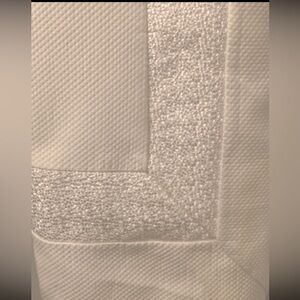 Hotel Luxury fabric shower  curtain - like new